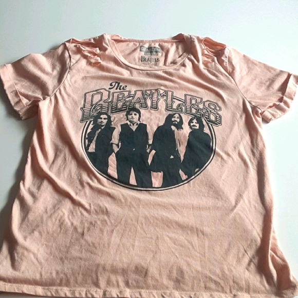 The Beatles Denizen Levis Sz L Tshirt 
